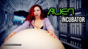 Alien Incubator - Ludella Repeatedly Impregnated in Sci Fi Breeding Thriller with Rapid Growth on top of Rapid Growth as Her Body is Used Again and Again, Hyper Pregnant Belly Inflation, and a Sploshy POP Climax - MP4 720p version
