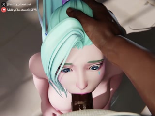 Seraphine On Her Knees Sucking Dick in the Classroom POV (Black) | League of Legends