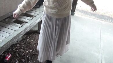 Creampie in a ruin with a spectacular view