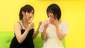 Exotic Japanese model Mikan Kururugi in Incredible Toys, Couple JAV clip