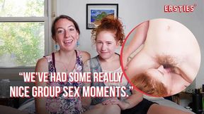 Hot German amateurs Rue and Aisling go down on each other