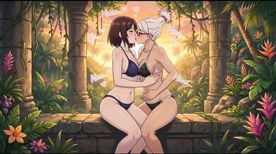 Ayase Momo and Ayase Seiko get their big tits wrecked