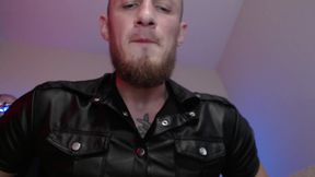 Leather Master, Saliva(spitting) and Biceps