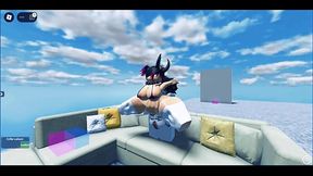 Whore gets fucked in a condo (ROBLOX)