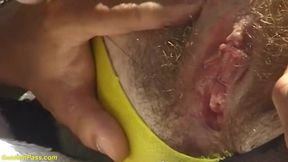 Stepsister's Ass Destroyed in Public by Stepbrother - Rough Anal Outdoor Action
