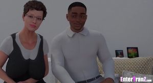 Stepdad Anally Wrecks Futa Stepsons Big Ass Gushing Cum Explosion