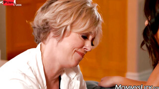 "Step-Mother's Secret Crush - Mature Milf & Teen Suck Each Other Off"