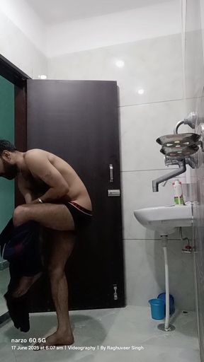 Desi man enjoy