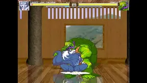 Jon Talbain & Jinmen Heat Up MUGEN With Intense Yaoi Action