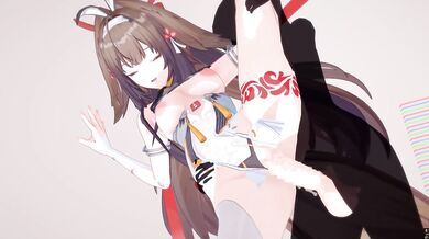 ZZZ Zenless Zone Zero Leaf Blinking Spread Legs Cum Dump