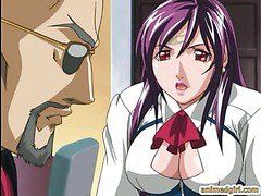 Sexy hentai with bigtits in the ritual sex