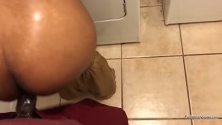 Fucking and doing laundry