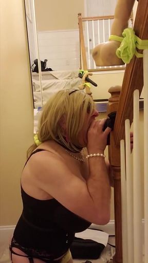Iconic moment from &quot;CD DeeDee Ass to Mouth Swallowing Cum&quot;