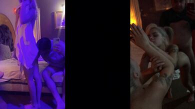 Sugar babes amateur couple fucked in cheap hotel till pussy dripping cum