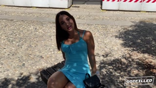 HugeLoads inside Sara Diamante's tight pussy!