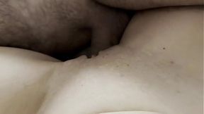 Close-up Pussyfucking And Huge Cumshot On Her Pussy