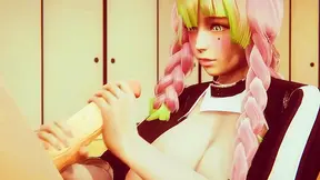 Mitsuri Kanrojis Hot Solo Dream Comes Alive in Stunning 3D HentaiFantasy