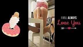 Daddy Left Me His Cum And A Fat Dildo For Breakfast (femboy)