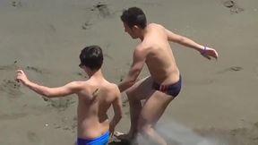 totally straight italians beach perfect speedos