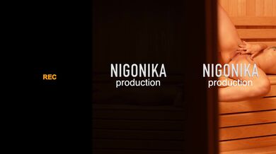 sauna exclusive - riding a dildo