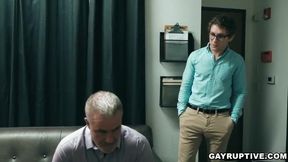 Chris Damned In Dominant Crazy Boss Fucks Step father And Step son