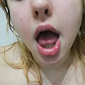 MASTURBATING AFTER SHOWER