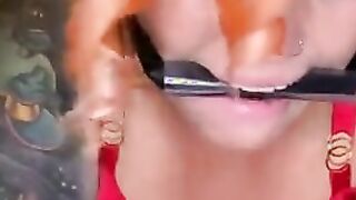 Daddy gags spanks and fucks me into the booty