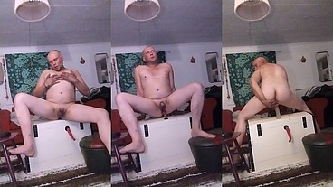 New Exclusive and long video, multiple toys, blowjob, cum licking, reverse and more