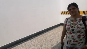 Stepson and Stepmom Walk Into Hotel Room and Get Her Tight Pussy Fucked Hard