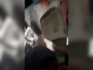 Had to urinate in an old bottle whilst clearing out my old storage unit