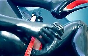 Rubber 18 inch Dildo