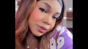 Hermosa ebony de chocolate