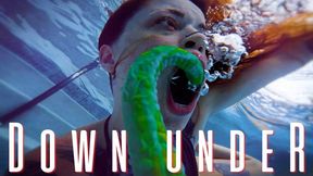 Down Under - Mouth & Pussy Fucked By Underwater Alien - Jasper Reed
