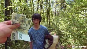 Wild Woods Rawfuck ~ Long-Haired Czech Twink Gets Rough