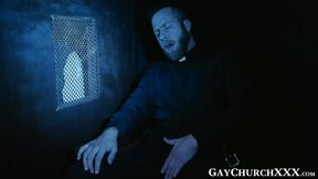 Priest Satisfies His Sinful Desires in Forbidden Church Gay Sex Scene