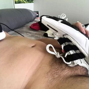 Nike and Adidas Sneakers Fuck and Cum