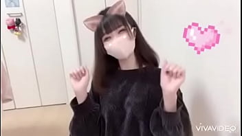 Japanese big-breasted cat cosplay