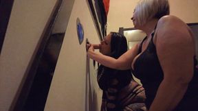 British Gloryhole Sluts Sucking Cock