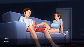 Stepsister Caught Stepbrother Jerking Off(18+) - Summertime Saga New Update With Verified Amateurs
