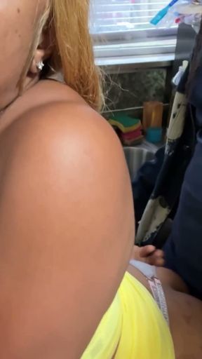 Fijii pornbox fucking stepdad in the kitchen while moms at work   Clip 1