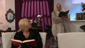 two big tit hot blondes riley evans and angelina ashe sharing a dick