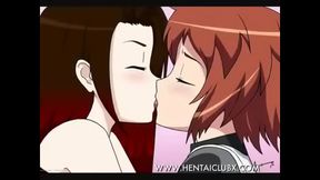 Sexy Anime Girls Explore Passionate Kisses In Yuri Fantasy