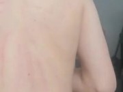 Cock Scrunchie Straight Edge Freeze Pop Garage Dangling Close Up Cock Twink Shorties