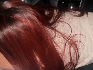 Lalin girl Teen sucks weenie for the 1st time!! Roadhead!! College gal whore!