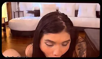 Petite Asian Spinner Brenna Sparks Takes Deep Hard Doggystyle