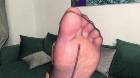 Nylon Foot Lover