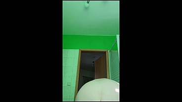 Solo Abtrocknen nach der Dusche