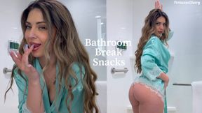 Bathroom Break Snacks