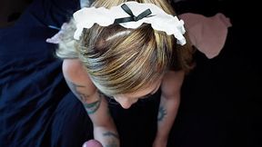 Stunning Trans Maid Domino Presley Fucked Til Cum &amp_ Creampie