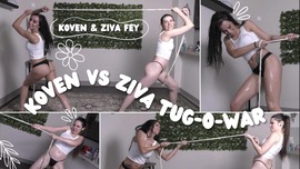 Ziva Fey Tug O War With Koven